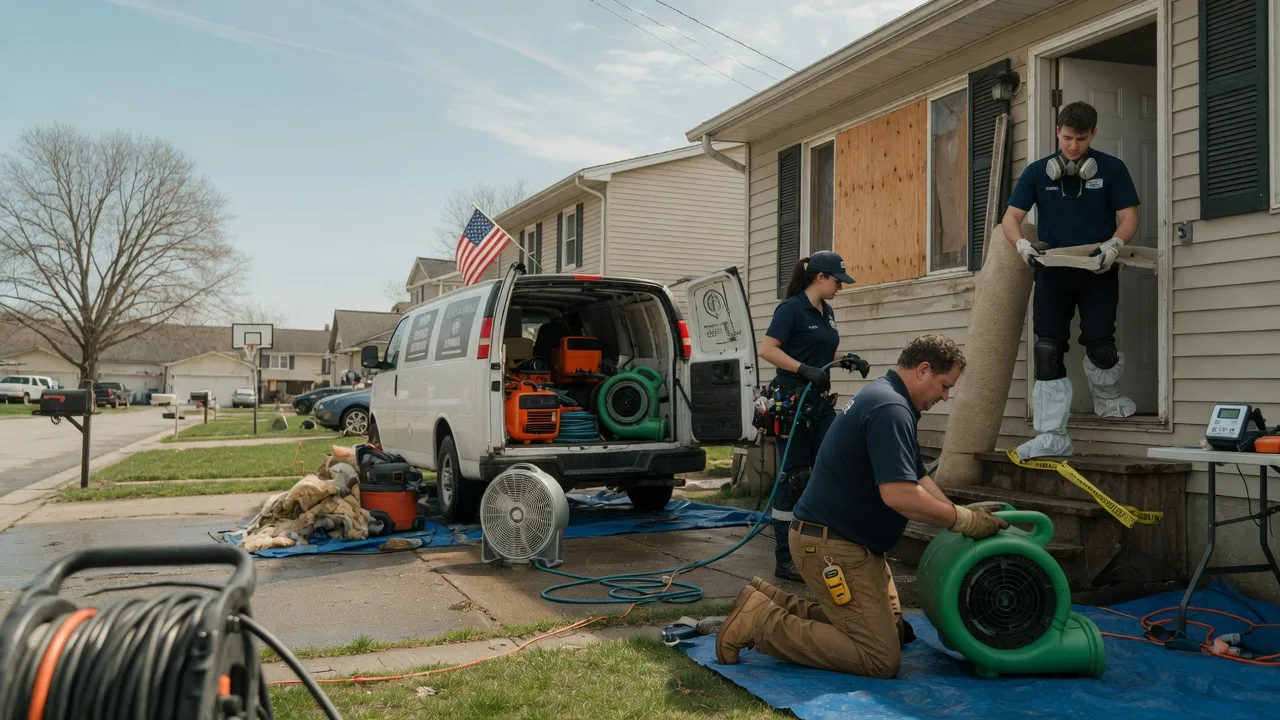 Water Damage Restoration in Satin, TX near me